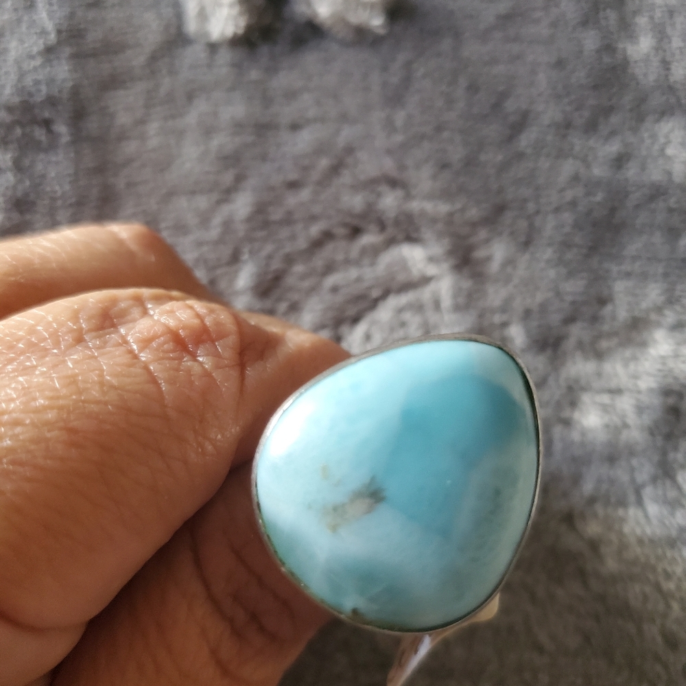 Larimar ring - Picture 5 of 5